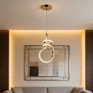 Wholesale Modern Luxury <b>Dining</b> Room Entry Entrance LED Ceiling Lamp Iron Kitchen Pendant <b>Lighting</b> for Passage Corridor Balcony - Product Image 1