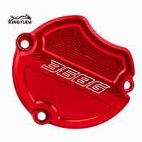 Cache-pompe à eau CNC en aluminium amélioré pour Zontes 368G 368K 368E 368D 368M, protection de carter moteur, pièce décorative à visser pour scooter