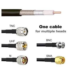 Marine RG8X <span class=keywords><strong>RG58C</strong></span>/<span class=keywords><strong>U</strong></span> RG8U Cable coaxial 305m para sistema de antena de baja pérdida - Product Image 1