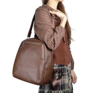 AndoBag - Mochilas de Piel Auténtica para Mujer, Gran Capacidad, Mochila de Viaje, Bolso de Hombro Informal de Moda 2669 - Product Image 6