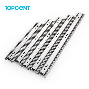 Teleskopik Sürgülü Çekmece Kanalı Kaplama Çelik Çekmece Rayı Mutfak Mobilyası Çekmece Rayları Bilyalı Sürgüler - Product Image 1