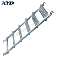 Échafaudages en aluminium de conception traditionnelle chinoise de haute qualité Différents types d'escaliers avec échelles de soutien disponibles