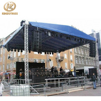 Iluminación profesional Sistema de celosía diseño de línea de celosía con escenario para la venta