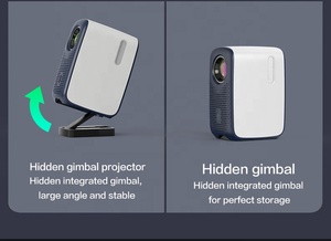 Owlenz H1 Mini Chiếu Beamer Không Dây <span class=keywords><strong>Wifi</strong></span> HD <span class=keywords><strong>Android</strong></span> Video Chiếu HD LED Xách Tay Chiếu Rạp Hát Tại Nhà Mini Chùm - Product Image 2