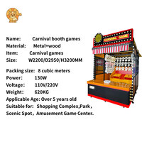 Nouveau jeu de lancer de sacs de sable LTG en métal et bois pour stand de fête foraine, idéal pour maison de jeu, jardin, centre commercial et parc d'attractions