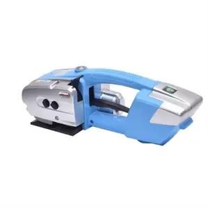 factory large stock light weight electric portable chargeable hand pallet strapping machine tool