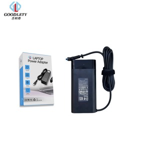 GOODLETY H1504530O 19.5V7.7A 150W 4.5*3.0mm Adaptador de Corriente Universal Delgado Ovalado Azul para Portátil, Cargador CA con Cable de 1.8M, Zbook G3-G6 OMEN - Product Image 1
