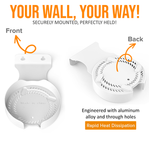 Soporte de Pared Bangcheer para <span class=keywords><strong>TP</strong></span> <span class=keywords><strong>Link</strong></span> <span class=keywords><strong>Deco</strong></span> HB710/BE65-5G/BE75/BE85/BE95/BE22000/BE33000, WiFi 7 para Toda la Casa, 1 Paquete - Product Image 2