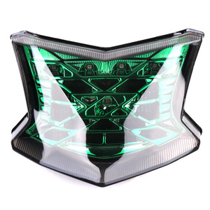 Luz trasera LED para motocicleta, intermitentes, luces traseras, freno integrado para <span class=keywords><strong>Kawasaki</strong></span> Z900 2017 <span class=keywords><strong>2018</strong></span> Z650 <span class=keywords><strong>Z</strong></span> 900, accesorios - Product Image 2