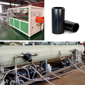 Ống ống làm máy tốc độ cao PE chân không hiệu chuẩn xe tăng PE ống làm máy ống nhựa đùn dòng - Product Image 4