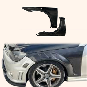 Cho Mercedes Benz C Class w204 C63 Amg 08-15 ADL thông hơi Carbon phía trước <span class=keywords><strong>Fender</strong></span> - Product Image 1