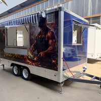 Livraison Gratuite - Petite Remorque Chariot Alimentaire aux Philippines à Vendre - Achetez un Camion de Restauration Mini Glaces pour la Vente en Gros