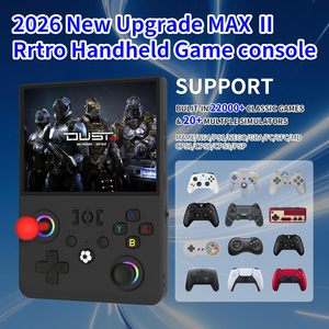Consola Portátil Retro R36 Max 2, Pantalla IPS HD de 4.5 Pulgadas, Sistema Operativo Linux de Código Abierto, Más de 30 Emuladores, Joystick Arcade Portátil para Viajes, Regalo, Logotipo OEM - Product Image 5