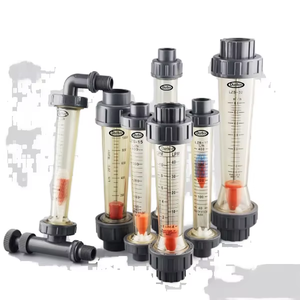 Chi phí hiệu quả bền OEM nhựa lưu lượng kế <span class=keywords><strong>rotameter</strong></span> PVC biến khu vực đo lưu lượng +/-4% độ chính xác cho chất lỏng/chất lỏng - Product Image 1
