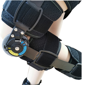 Verstelbare Knie Spalk Ondersteuning Rom Scharnierende Knie <span class=keywords><strong>Brace</strong></span> Zimmer Kniebrace Benen Correctie Riem - Product Image 4