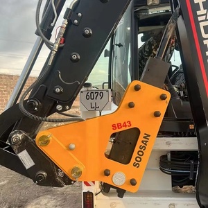 Para martillo hidráulico de tipo lateral SB 43 para excavadoras de 6-9 toneladas, componentes principales del motor/cuerpo certificados, 1 año de garantía - Product Image 1