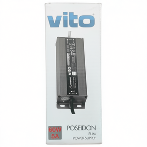 Transformateur Vito 12Vdc 5A 60W Étanche Ip67 Éclairage - Product Image 3