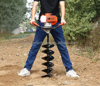 Tarière thermique portative pour la plantation d'arbres, l'installation de clôtures, le forage de sols de jardin, l'agriculture et la foresterie