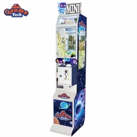 Mini-grue de jeu d'arcade à monnayeur, style armoire métallique, pour centre de divertissement, avec garantie d'un an