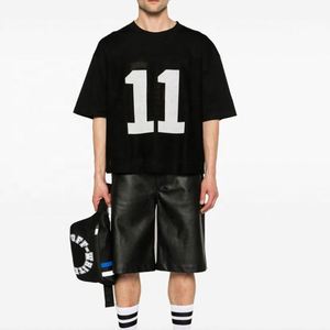 T-shirt respirant pour hommes Street Wear T-shirts personnalisés Votre propre marque T-shirt en maille pour hommes Gym - Product Image 2