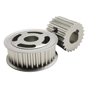 Katrol aluminium HTD 3M 5M 8M 14M T10 L AT10 XL sabuk Timing Pulley kualitas bagus - Product Image 1