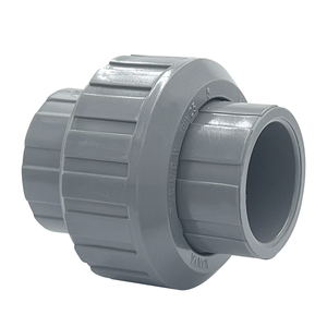 Mejor <span class=keywords><strong>Precio</strong></span>: Unión de Tubería de <span class=keywords><strong>PVC</strong></span> de 2 Pulgadas (63mm) PN10 para Suministro de Agua, Accesorio de Tubería UPVC para Agricultura y Fontanería - Product Image 3