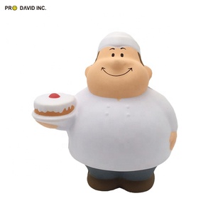 PU <b>Foam</b> Anti Stress Ball Birthday Bert Shaped Customized Color & Logo for Ages 5-14 - Product Image 5