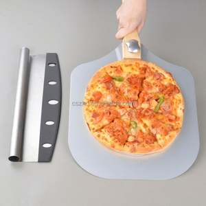 Espátula para pizza de fácil almacenamiento, cáscara de pizza de metal de aluminio con mango de madera plegable para entusiastas de la pizza casera - Product Image 5
