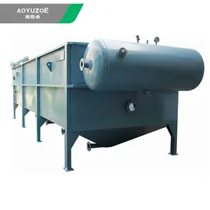 Aoyuzoe Stp Afvalwaterzuiveringsinstallatie Daf 5m 3/H Daf Unit Behandeling Olie Slib Separator Compacte Waterbehandeling Machines