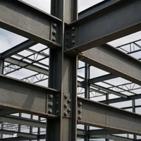 Edificio de Almacenamiento Prefabricado de Estructura de Acero, Edificio Comercial de Metal Personalizable
