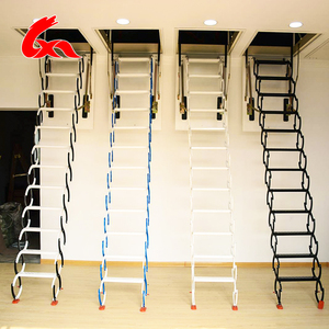 <span class=keywords><strong>Escalera</strong></span> Telescópica Plegable para el Hogar, Diseño Moderno, <span class=keywords><strong>Escalera</strong></span> de Escape contra Incendios, Ahora en Oferta - Product Image 4