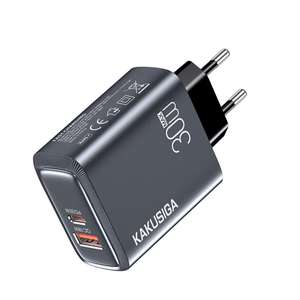 KSC-1673 <span class=keywords><strong>Fuke</strong></span> ชุดที่ชาร์จขนาดใหญ่เอาท์พุทที่มีเสถียรภาพรวดเร็วปลั๊ก EU PD30W + QC3.0หน่วงการติดไฟขนาดใหญ่2025ผลิตภัณฑ์ - Product Image 6