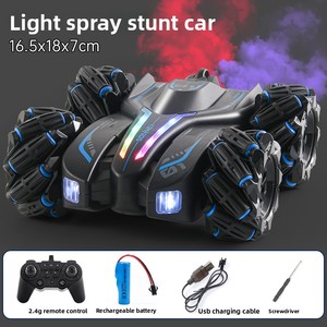 Voiture télécommandée à double face 2,4 GHz, voiture de cascade, rotation à 360 degrés, voiture intelligente télécommandée pour enfants, voiture télécommandée à dérive, jouets télécommandés pour enfants - Product Image 6
