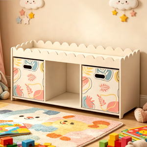 Armoire <span class=keywords><strong>de</strong></span> <span class=keywords><strong>rangement</strong></span> pour enfants, avec tiroirs en tissu, adaptée aux salles <span class=keywords><strong>de</strong></span> <span class=keywords><strong>jeux</strong></span> et aux chambres à coucher - Product Image 5