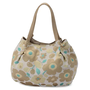 Bolsa de Mano Plegable Impermeable de Poliéster Resistente con Cierre de Cremallera, Diseño Floral y Correa de Cadena, en Oferta - Product Image 6