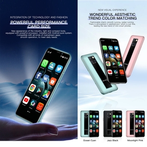 Vente chaude <span class=keywords><strong>2022</strong></span> <span class=keywords><strong>SOYES</strong></span> S10H Petit téléphone portable 3,46 pouces Déverrouillage facial Mini téléphones portables Double SIM 4G Téléphone mobile Android - Product Image 3