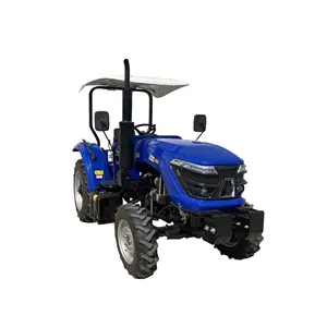 50hp 4wd merek terkenal traktor pertanian mikro Diesel Mini untuk penggunaan pertanian di Indonesia