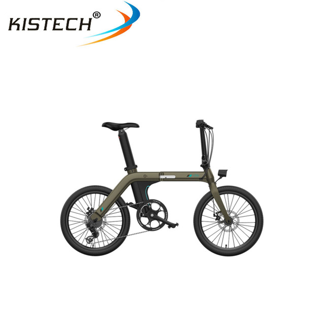 EU Stock FIIDO D21 Folding Electric Bicycle With Torque Sensor 20" Tires 250W Motor 36V 11.6AH Battery Ebike