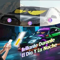 Smart Sign Devil Eyes Headlamp Panel de matriz LED Eye Lamp Pantalla de visualización suave Ventana Grande Programable Flexible para camión Coche