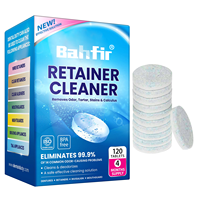 CE Onaylı Lekesiz Retainer Temizleme Tabletleri Invisalign Alignerlar Protezler Ağız Koruyucuları Diş Temizleyici Diş Beyazlatıcı Ağız Bakımı