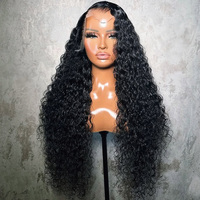 Pelucas de Cabello Humano Natural Ondulado Vietnamita al por Mayor, Pelucas Frontales de Encaje Transparente HD 13x4 para Mujeres Negras, Mejor Proveedor