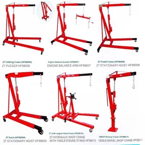 Grúa elevadora hidráulica manual de 2t tipo exportación, plegable, de un solo brazo, para coches pequeños, máquina de elevación manual. - Product Image 4