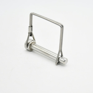 Lan Yue 304 Stainless Steel Square <b>Spring</b> <b>Clip</b> Pin Boat Fitting For Yachts And Fitness Equipment Solid Plunger Pin - Product Image 3