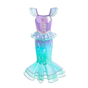 Abito <span class=keywords><strong>da</strong></span> Principessa <span class=keywords><strong>Sirena</strong></span> in Offerta Speciale <span class=keywords><strong>per</strong></span> Ragazza Costume di Compleanno e Natale Cosplay <span class=keywords><strong>da</strong></span> <span class=keywords><strong>Sirena</strong></span> <span class=keywords><strong>per</strong></span> Bambini - Product Image 6