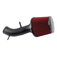 Kit de Tubo de Admisión de Aire Frío de Alto Flujo y Alta Calidad AOSU, Filtro Rojo Lavable, Herrajes Completos para Accord 3.0L V6 2003-2007