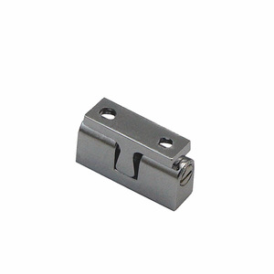 Butée de porte en alliage de zinc de type boule HFW61 L28.5 L48, filetage interne réglable, design industriel, surface polie - Product Image 3