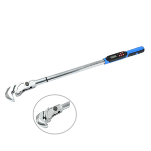 Clé dynamométrique électronique numérique haute précision pour barres d'armature, 17-340 N.m, 20-400 N.m avec avertissement sonore et LED - Product Image 1