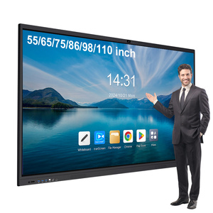 Pizarra Interactiva Electrónica Inteligente de 55, 65 y 75 Pulgadas, Restaurando la <span class=keywords><strong>Experiencia</strong></span> de Escritura, Pantalla Ultra Clara 4K, Sin Proyector - Product Image 1
