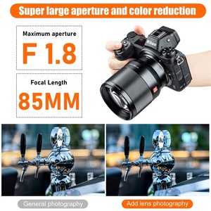 VILTROX-lente principal de enfoque automático para cámara <span class=keywords><strong>Sony</strong></span>, lente de teleobjetivo de 85mm, F1.8 II, STM, AF, retrato para cámara <span class=keywords><strong>Sony</strong></span> E, A9II, <span class=keywords><strong>a7IV</strong></span>, a7RV, a7SII, A6500 - Product Image 3
