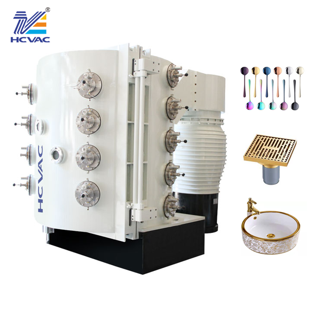 HCVAC Ceramic Cookware,Cups Golden PVD Arc Ion Vacuum Coating Equipment/ceramic Tile Vacuum Coating Machine,gold Plating Machine